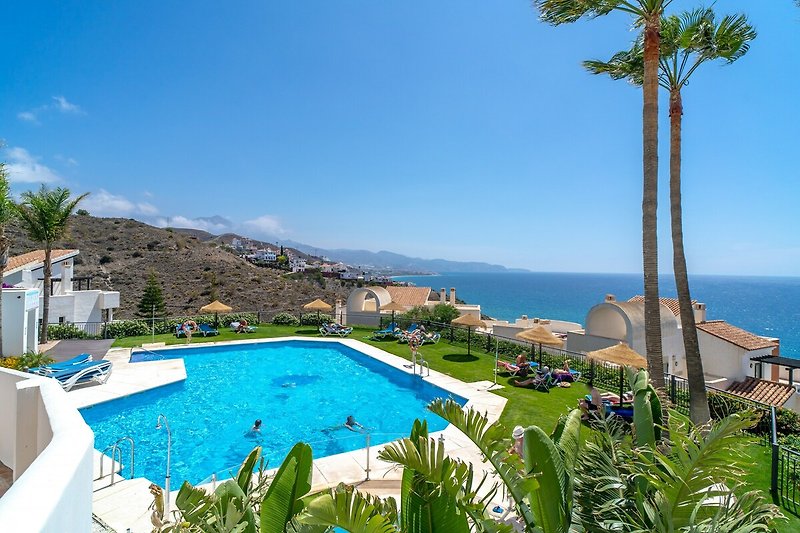 Schwimmbad des Ferienhauses