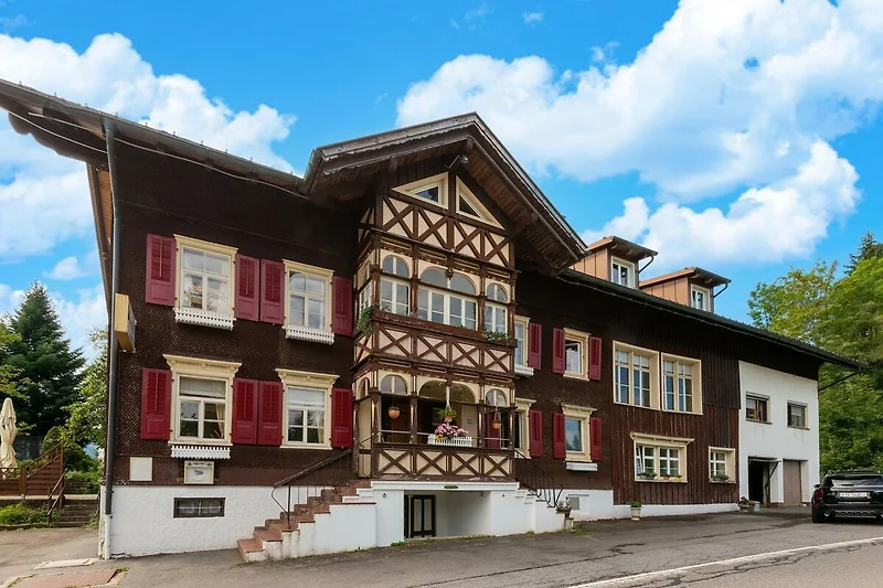 Exterieur vakantiehuis (zomer)