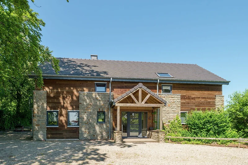 Exterieur vakantiehuis (zomer)