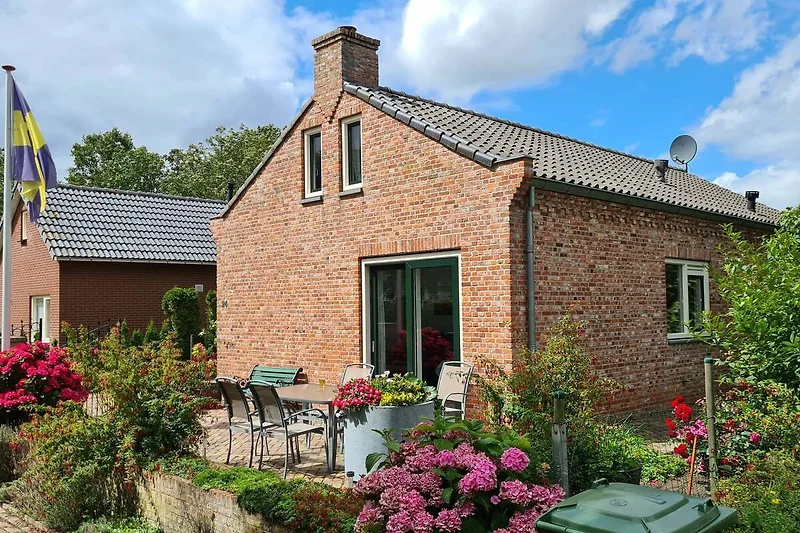 Außenseite Ferienhaus (Sommer)