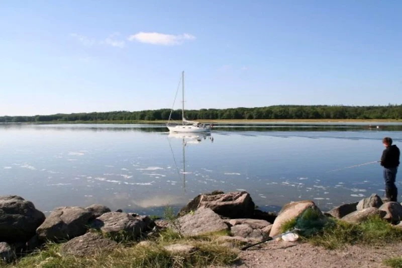 Uitzicht op het water