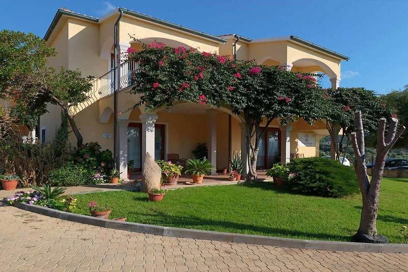 Außenseite Ferienhaus (Sommer)