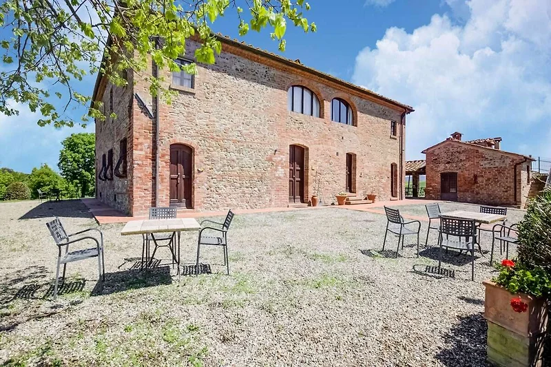 Außenseite Ferienhaus (Sommer)