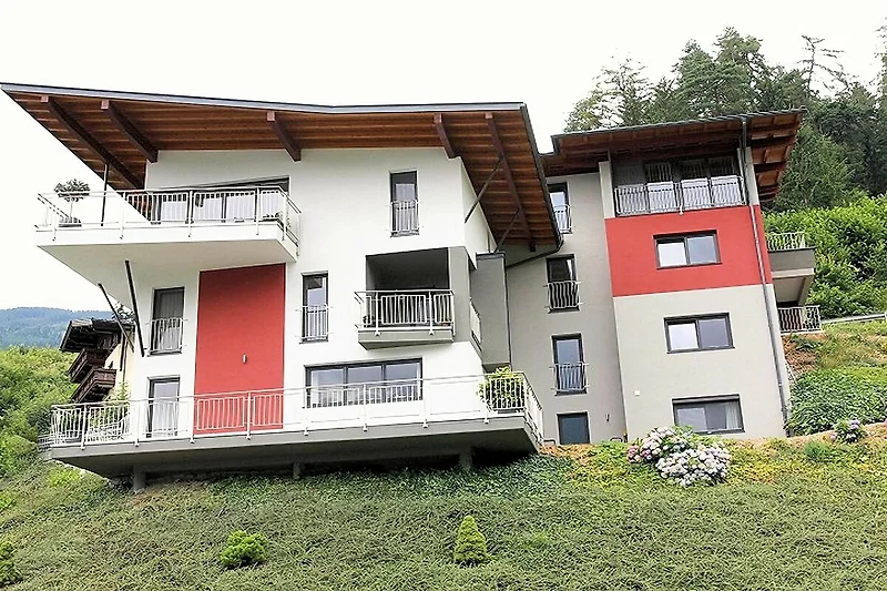 Exterieur vakantiehuis (zomer)