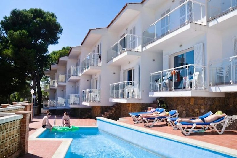 Exterieur vakantiehuis (zomer)