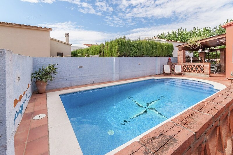 Schwimmbad des Ferienhauses