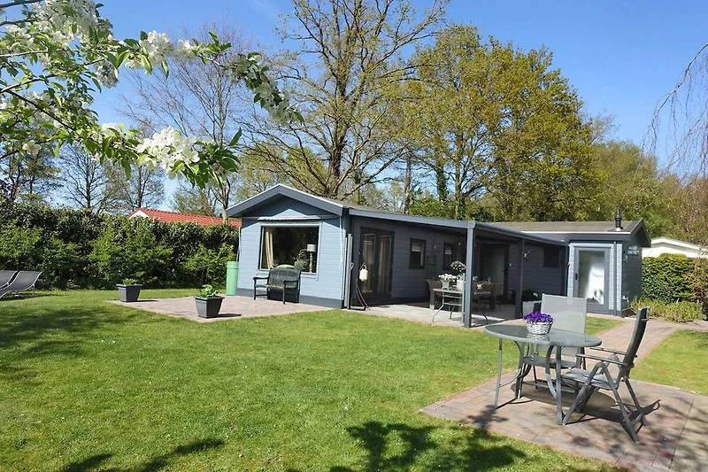Außenseite Ferienhaus (Sommer)