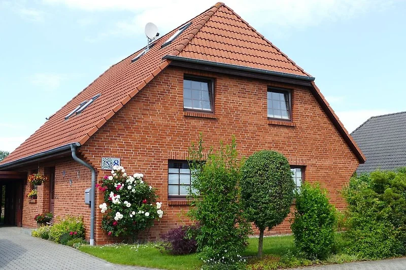 Exterieur vakantiehuis (zomer)