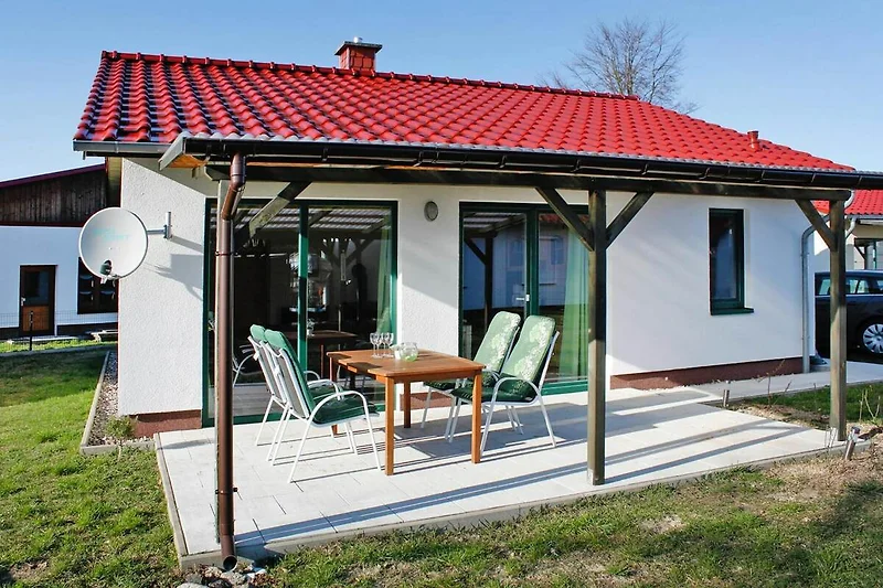 Exterieur vakantiehuis (zomer)