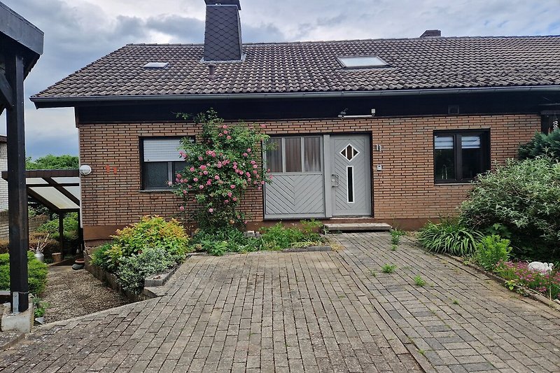 Exterieur vakantiehuis (zomer)
