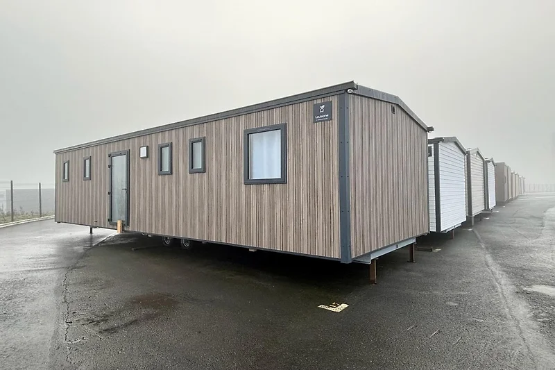 Außenseite Ferienhaus (Winter)