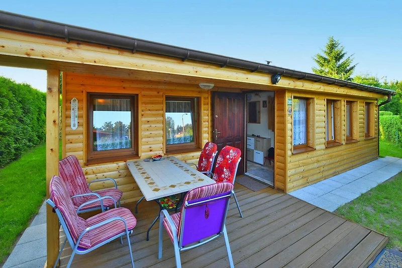 Exterieur vakantiehuis (zomer)