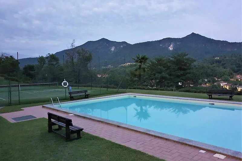 Schwimmbad des Ferienhauses