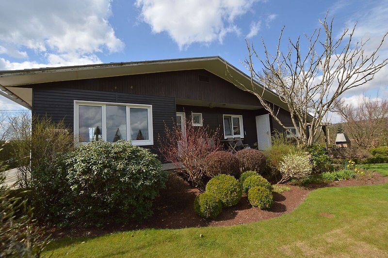 Exterieur vakantiehuis (zomer)
