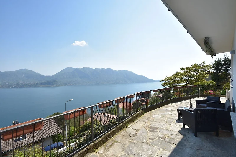 Aussicht vom Ferienhaus (Sommer)