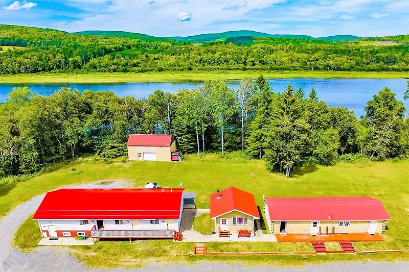 Widok na dom (lato)