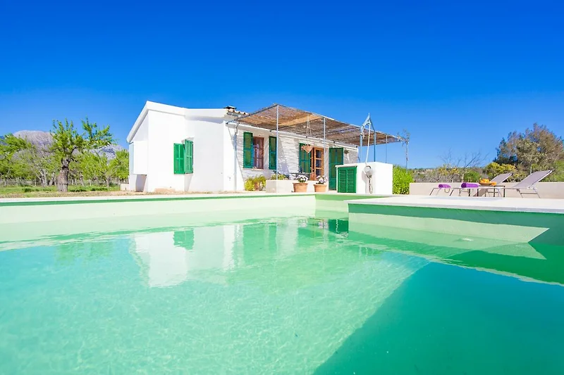 Schwimmbad des Ferienhauses