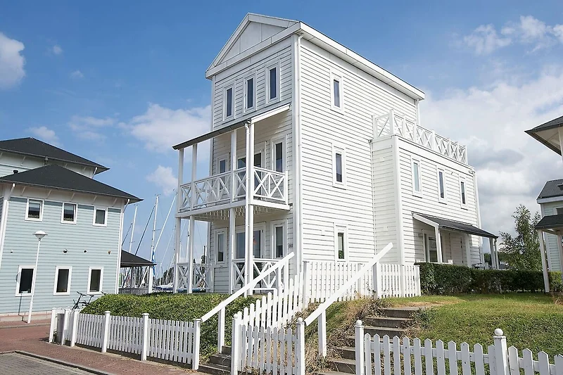 Exterieur vakantiehuis (zomer)