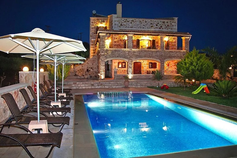 Schwimmbad des Ferienhauses