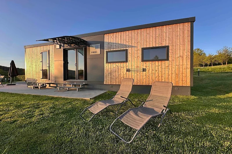 Exterieur vakantiehuis (zomer)