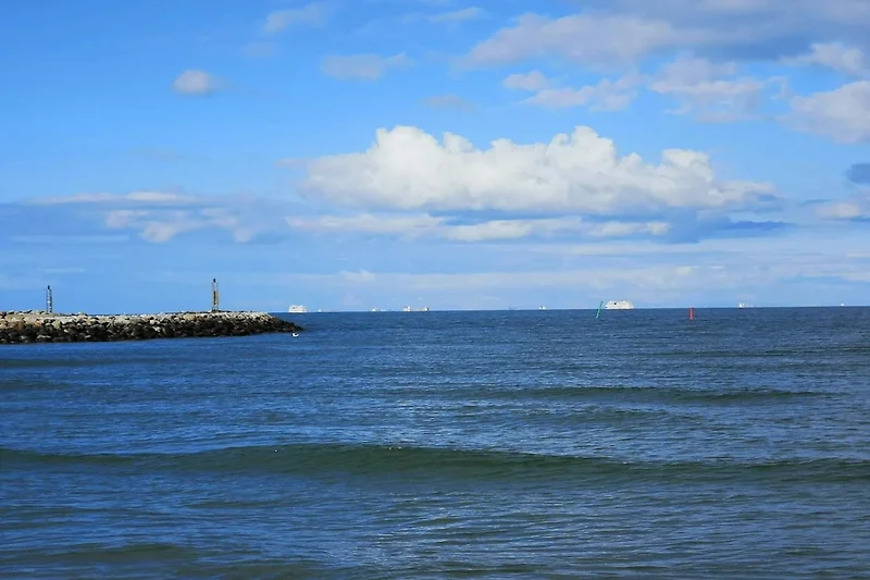 Uitzicht op het water