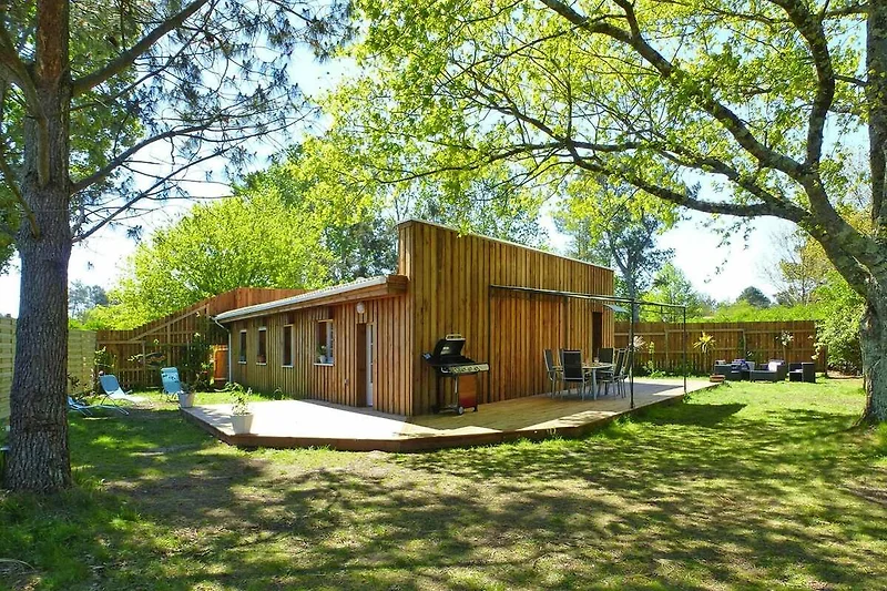 Außenseite Ferienhaus (Sommer)