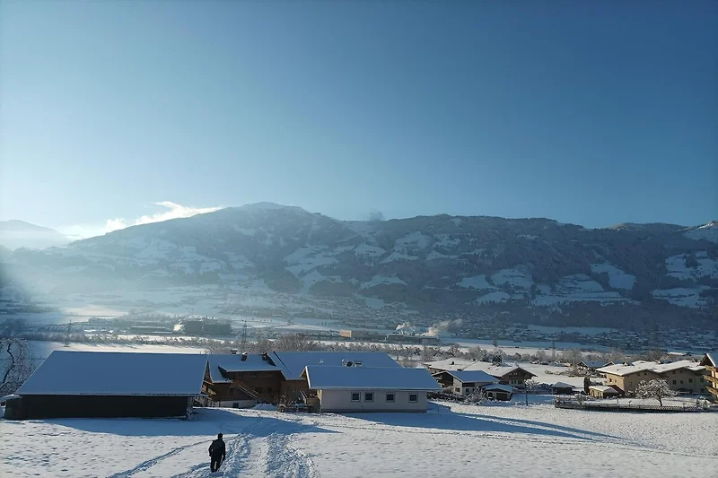 Aussicht vom Ferienhaus (Winter) Aussicht vom Ferienhaus (Winter)