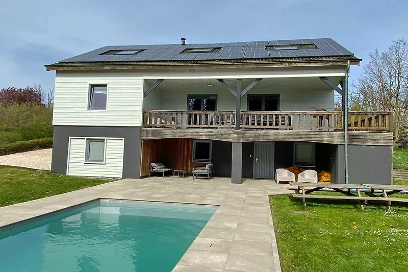 Exterieur vakantiehuis (zomer)