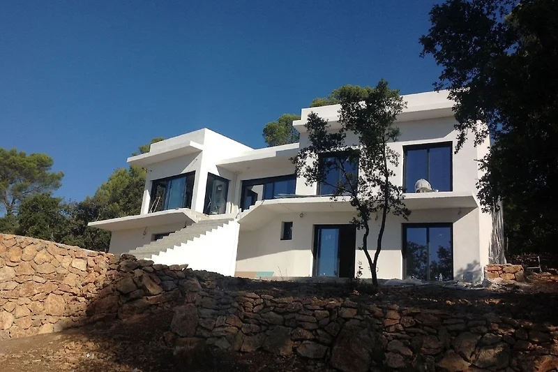 Exterieur vakantiehuis (zomer)