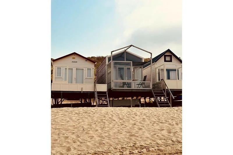 Exterieur vakantiehuis (zomer)