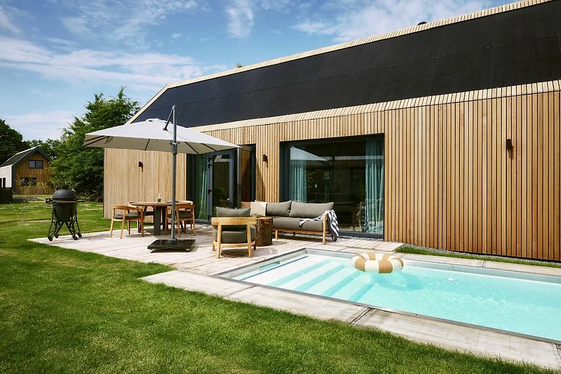 Exterieur vakantiehuis (zomer)