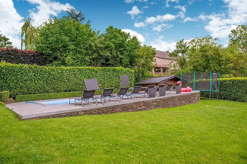 Schwimmbad des Ferienhauses