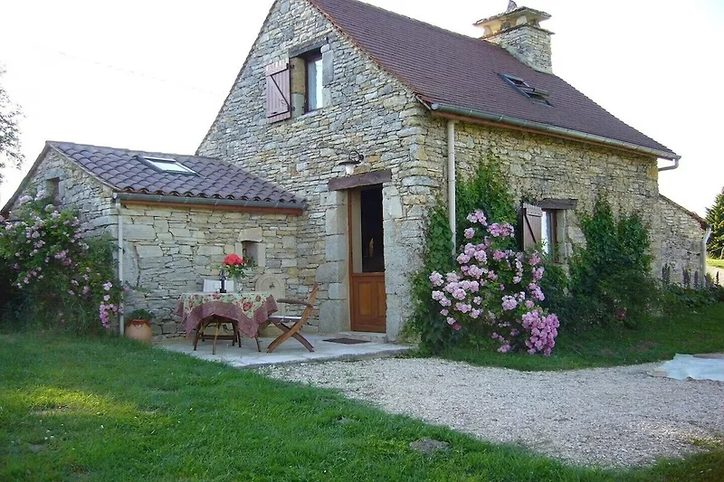 Außenseite Ferienhaus (Sommer)