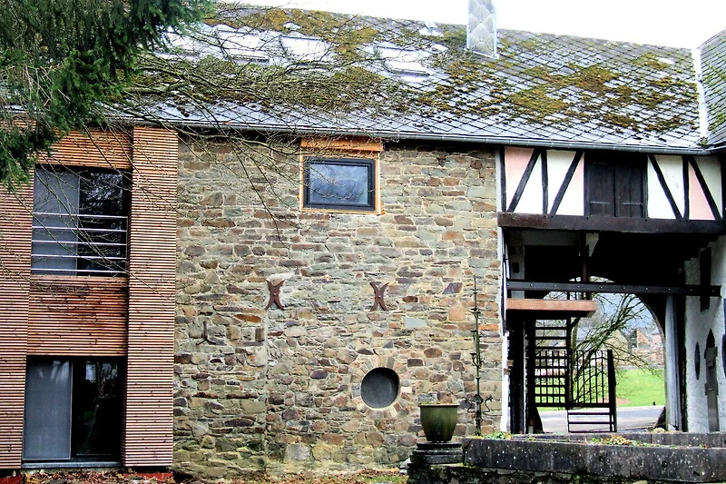 Exterieur vakantiehuis (zomer)