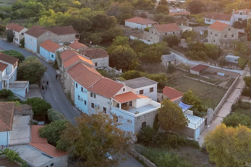 Exterieur vakantiehuis (zomer)