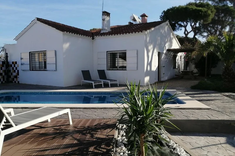 Schwimmbad des Ferienhauses