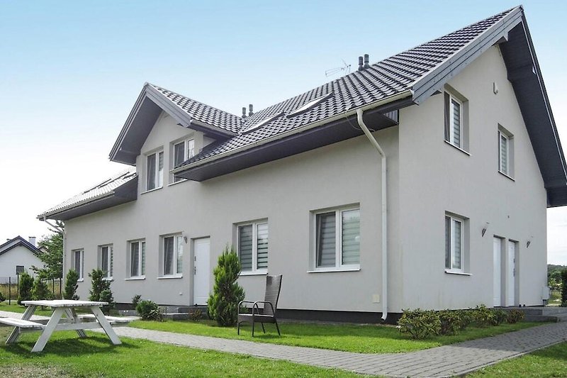 Außenseite Ferienhaus (Sommer)