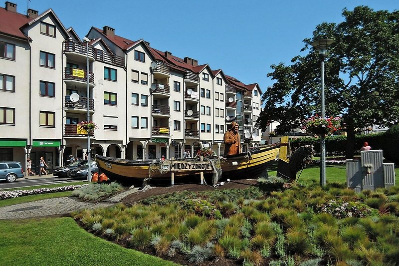 Außenseite Ferienhaus (Sommer)