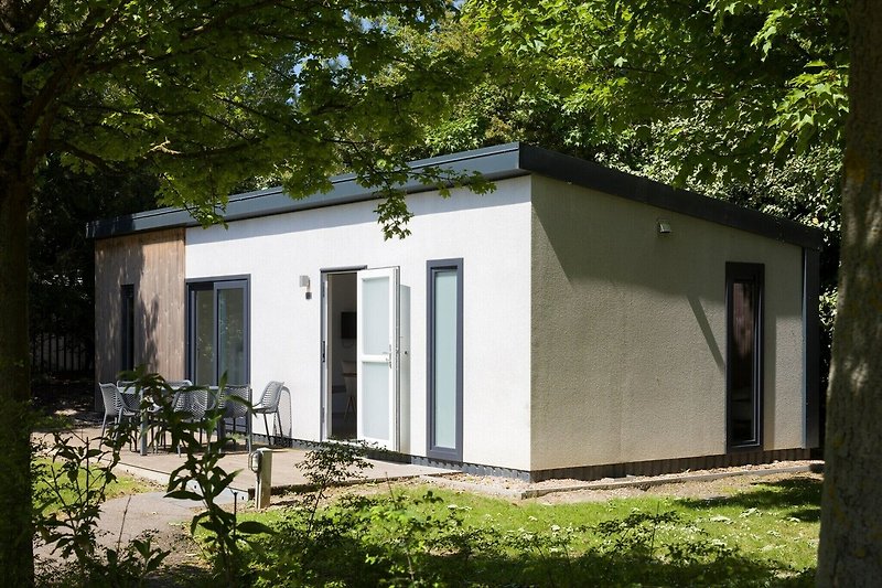 Außenseite Ferienhaus (Sommer)