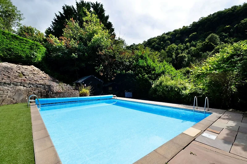 Schwimmbad des Ferienhauses