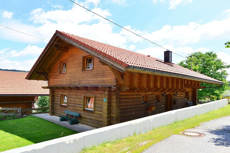 Exterieur vakantiehuis (zomer)
