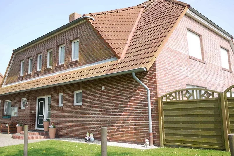 Außenseite Ferienhaus (Sommer)