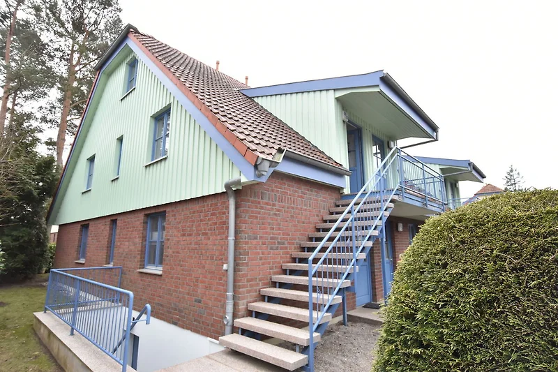 Exterieur vakantiehuis (zomer)