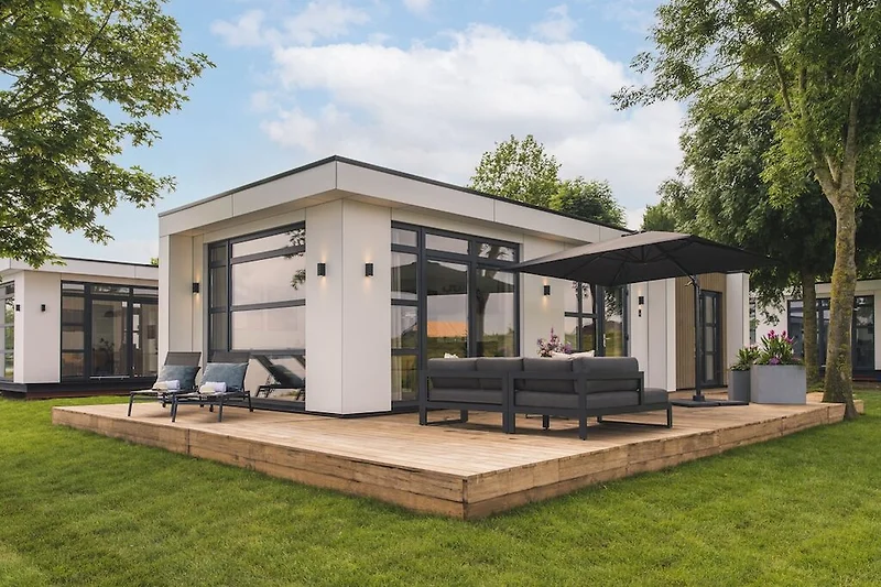 Exterieur vakantiehuis (zomer)
