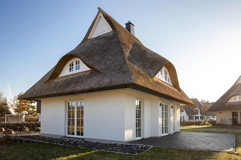 Außenseite Ferienhaus (Sommer)