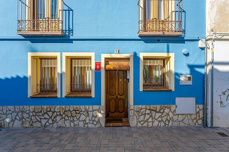 Außenseite Ferienhaus (Sommer) Außenseite Ferienhaus (Sommer)