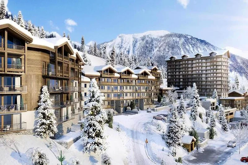 Außenseite Ferienhaus (Winter)