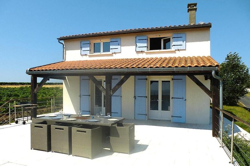 Exterieur vakantiehuis (zomer)