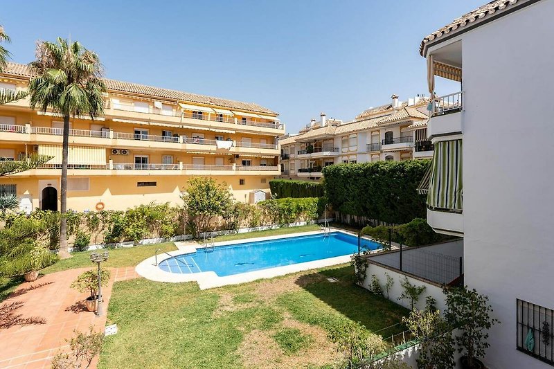 Schwimmbad des Ferienhauses