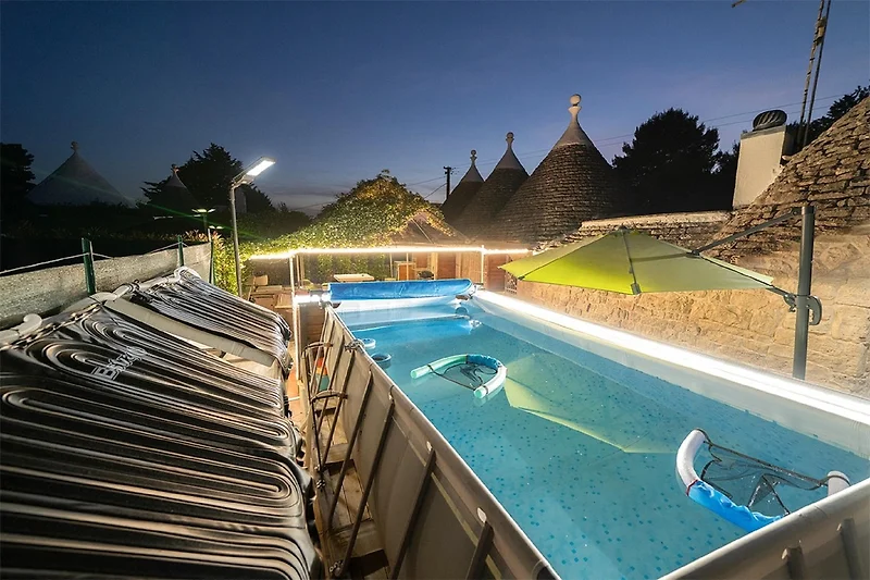Schwimmbad des Ferienhauses